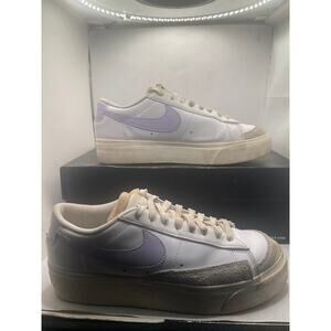 Nike(WMNS) Nike Blazer Low Platform 'White Lilac Bloom' Size 10